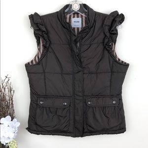Moschino Buffer Quilted Vest Jacket Made in Italy